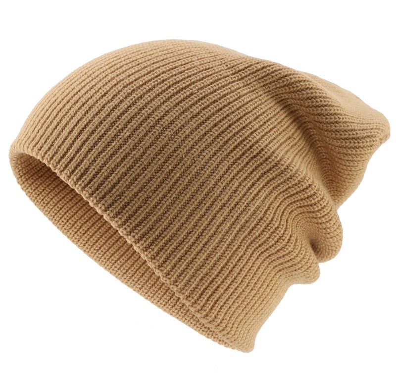 Connectyle Classic Men's Warm Winter Hats Acrylic Knit Cuff Beanie Cap Daily Beanie Hat (Khaki) ,Medium - Image 3